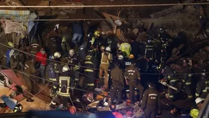 Chile: derrumbe de casa en Valparaíso dejó al menos 6 muertos. Foto: AFP/Video: Canal N