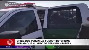 Peruanas detenidas en Chile. América Noticias