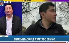 Chile: Entrevistado fue asaltado en vivo - Noticias de en-esta-cocina-mando-yo