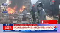 Chile: Incendio afecta gran cantidad de viviendas en Antofagasta. Video: Canal N