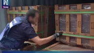 Chile logra decomiso histórico de droga en madera
