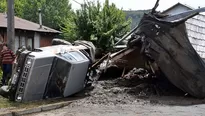 Chile: once fallecidos por aluvión en poblado sureño. Video: AFP