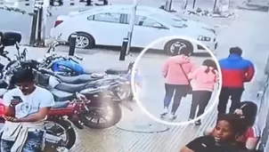 El hecho ocurri&oacute; el pasado domingo por la tarde, cuando Carmen Reina Rodr&iacute;guez (35) sali&oacute; a realizar las compras de la semana junto a su familia. (Foto: Captura/Video: Canal N)