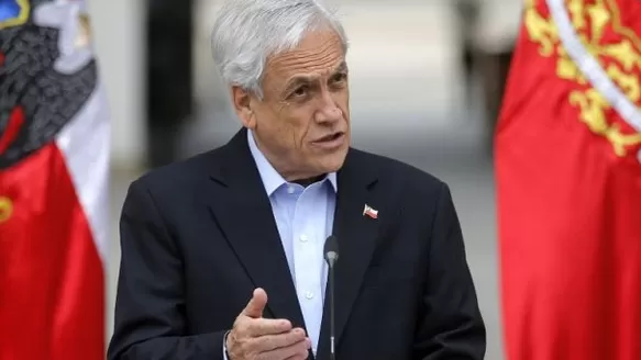 Sebastián Piñera, presidente de Chile. Foto: AFP