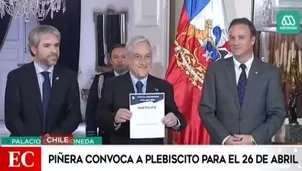 Sebastián Piñera, presidente de Chile. Foto y video: América Noticias