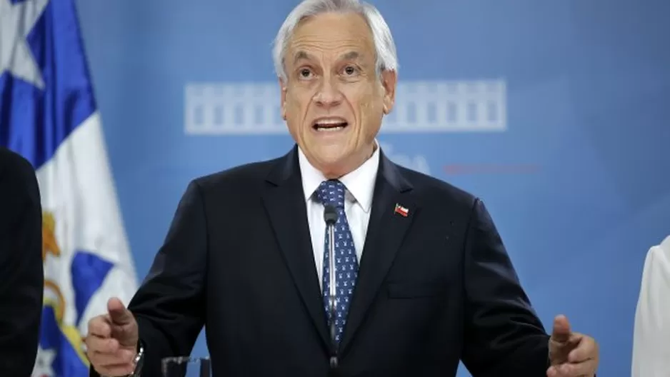 Sebastián Piñera, presidente de Chile. Foto: AFP