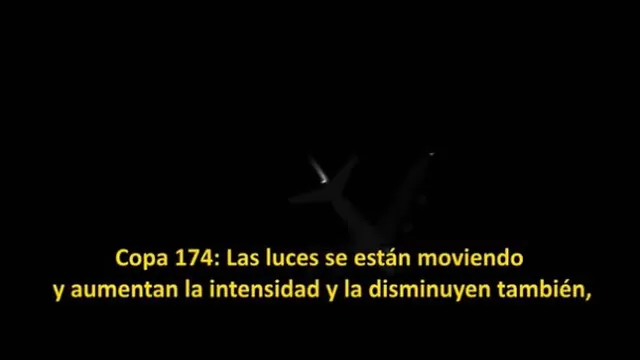 La agrupaci&oacute;n public&oacute; en Youtube un audio que narra la profunda e inquietante impresi&oacute;n que tuvieron algunos de los pilotos. (Foto: Captura)