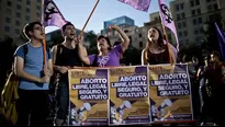 Chile despenalizó el aborto. Foto: AFP