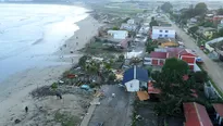 Las autoridades chilenas decretaron hoy una alerta de tsunami. Foto: EFE