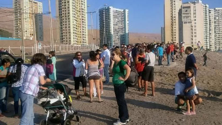 Chile: sismo de siete grados generó alerta de tsunami en Iquique