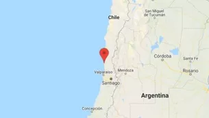 Chile: terremoto de magnitud 6.3 remeci&oacute; regiones de Coquimbo y Biob&iacute;o. Foto: Google/Video: Canal N