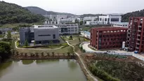 Instituto de Virología chino de Wuhan. Foto: AFP