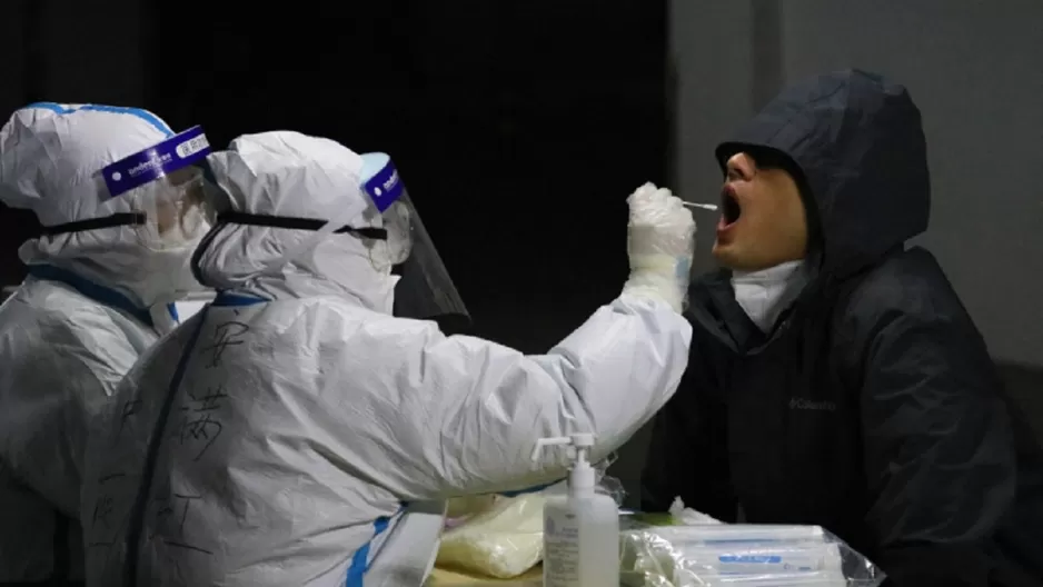 China decreta el confinamiento de los 4.9 millones de residentes de la ciudad de Langfang por el coronavirus. Foto: AFP referencial