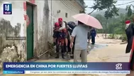 China evacuó a 42 mil ciudadanos por fuertes inundaciones