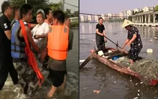 China: Históricas inundaciones dejan ya más de 300 muertos - Noticias de inundacion