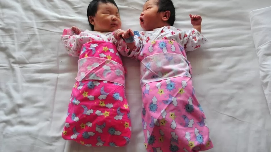 Beb&eacute;s reci&eacute;n nacidos en un hospital en Pek&iacute;n. (V&iacute;a: AFP)