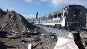 Al menos 31 personas murieron el viernes en un choque de dos trenes en el norte de Irán, y más de 70 resultaron heridas.