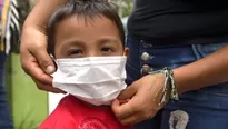 Niño afectado por avalancha en Mocoa, Colombia. Foto: AFP