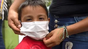 Niño afectado por avalancha en Mocoa, Colombia. Foto: AFP