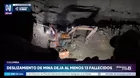 Colombia: 13 muertos tras deslizamiento en una mina