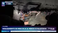 Colombia: 13 muertos tras deslizamiento en una mina