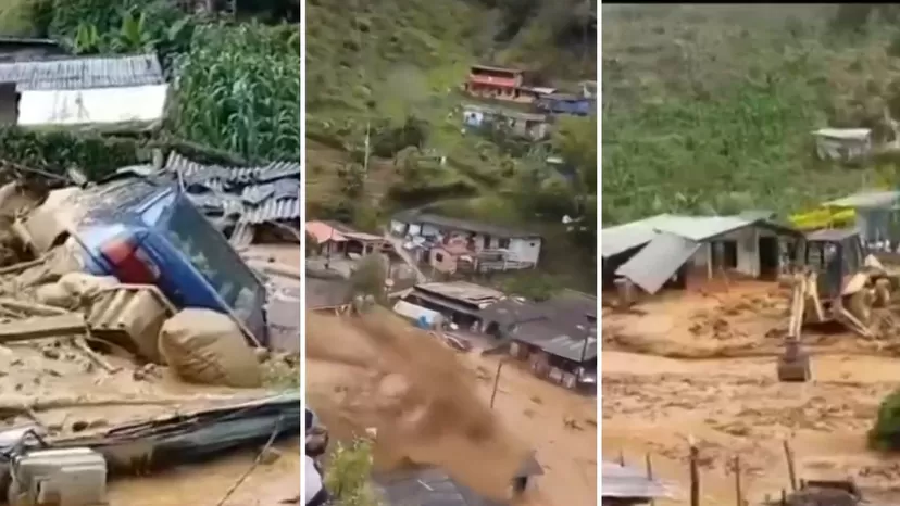 Colombia: Avalancha dejó más 160 damnificados y destruyó medio centenar de viviendas