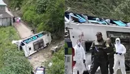 Colombia: Bus cayó a abismo y dejó 13 muertos