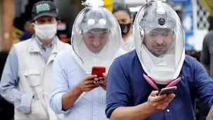 Colombia: Crean una burbuja para que las personas se protejan de la COVID-19. Foto: EFE