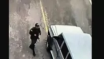 Camioneta bomba en escuela de policía.