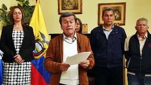 Colombia: ELN pide al Gobierno que sigan diálogos de paz. Video: AFP