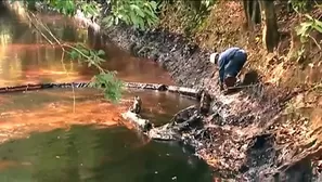 Colombia: emergencia ambiental por fuga de petróleo. Video: AFP