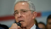 Álvaro Uribe. Foto: AFP