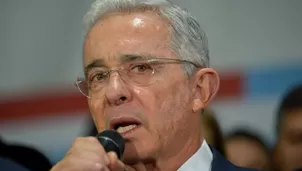 Álvaro Uribe. Foto: AFP