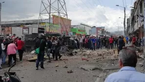 Colombia: explosi&oacute;n en f&aacute;brica en Bogot&aacute; deja al menos 4 muertos y 29 heridos. Foto: Bluradio Colombia