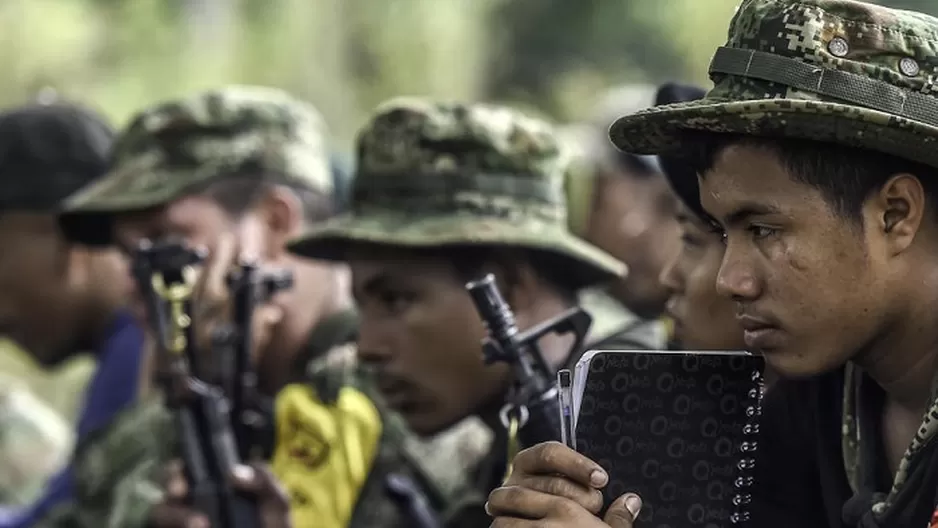 Menores fueron recibidos por una misión especial / AFP