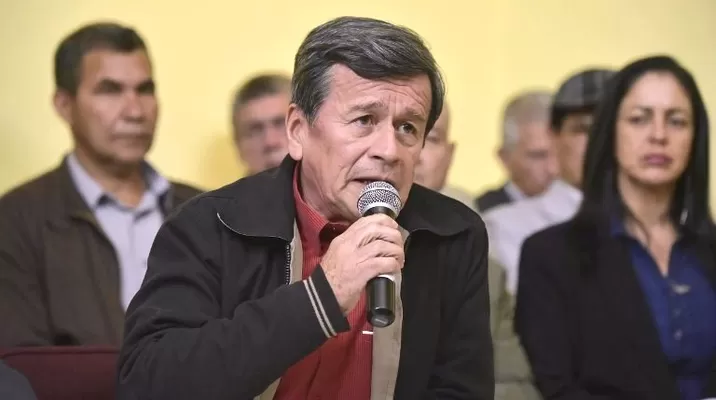 Pablo Beltrán, representante de ELN en negociaciones con el Gobierno de Colombia. Foto: AFP Pablo Beltrán, representante de ELN en negociaciones con el Gobierno de Colombia. Foto: AFP