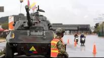 Colombia: Iván Duque saca militares a las calles y atiza el malestar de las protestas. Foto: AFP