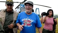 Rodrigo Londoño, alias 'Timochenko', jefe de las FARC. Foto: AFP