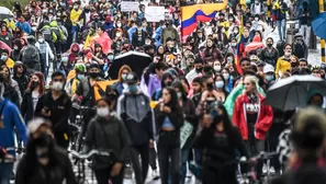 Colombia: Miles protestan contra el presidente Iván Duque. Foto y video: AFP