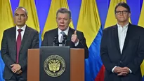 Santos anuncia reanudación de diálogos de paz con ELN. Video: AFP