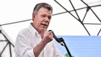 Juan Manuel Santos, presidente de Colombia. Foto: AFP / Presidencia Colombia