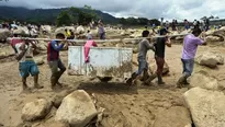 Avalancha dejó decenas de muertos en Mocoa, Colombia. Foto: AFP