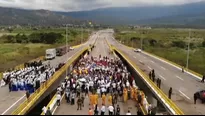 Colombia - Venezuela puente. Foto: Canal N