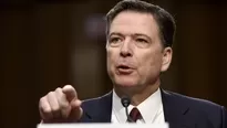 James Comey, ex director del FBI. Foto: AFP