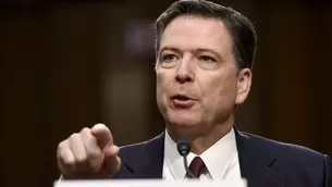 James Comey, ex director del FBI. Foto: AFP