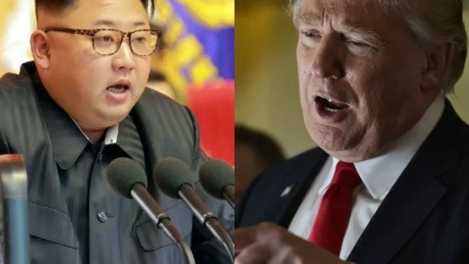 Kim Hyong jun y Donald Trump. (Vía: AFP)