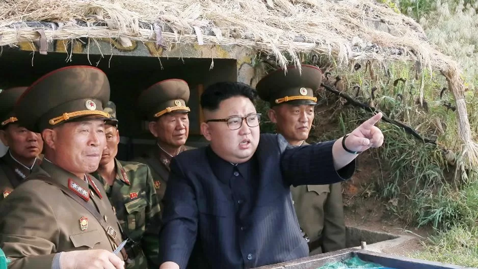 Kim Jong-Un, dirigente de Corea del Norte. Foto: AFP PHOTO/KCNA VIA KNS