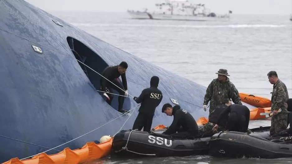 Corea del Sur: Encontraron 48 adolescentes muertas en habitación de barco hundido