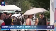 Corea del Sur: histórica ola de calor con 40 grados