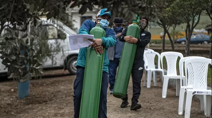 Coronavirus en el Perú. Foto referencial: AFP Coronavirus en el Perú. Foto referencial: AFP